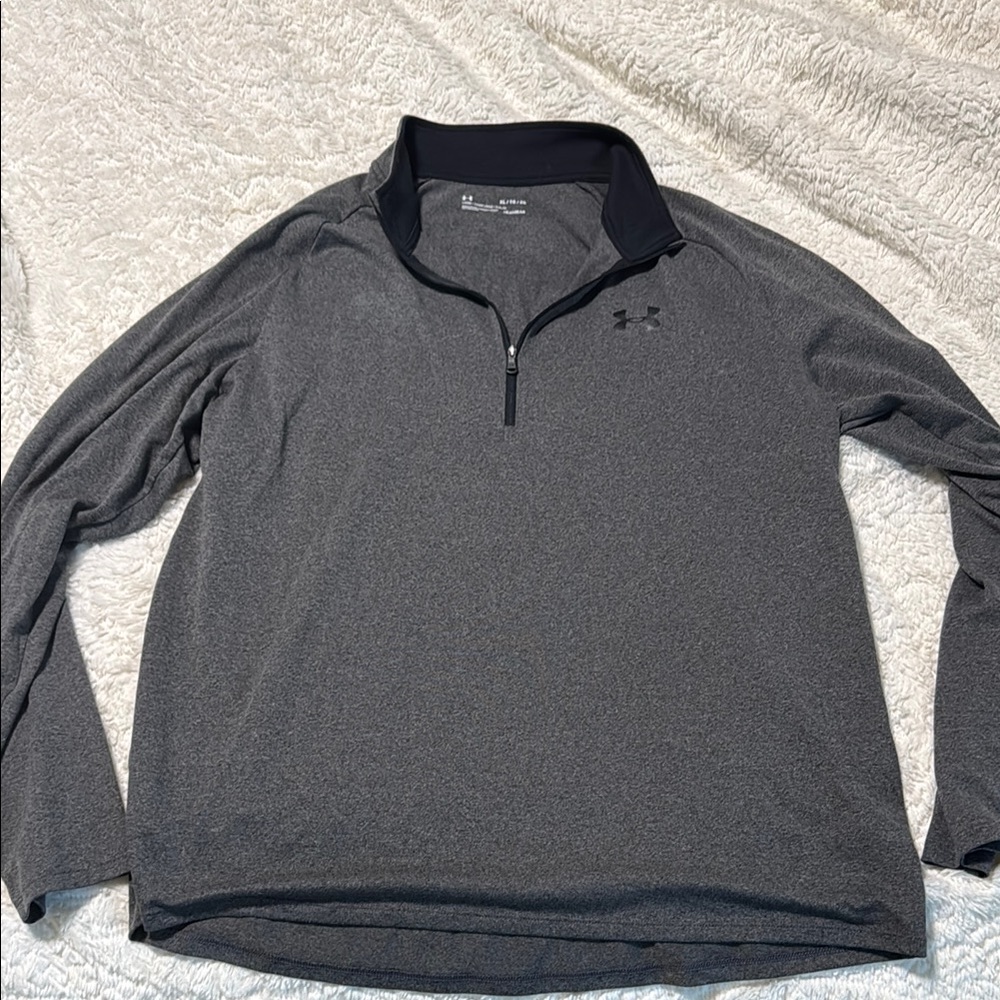 Under Armour Gray Quarter-Zip Pullover